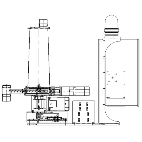 SS-1D Single Screw Loss-in-weight Feeder